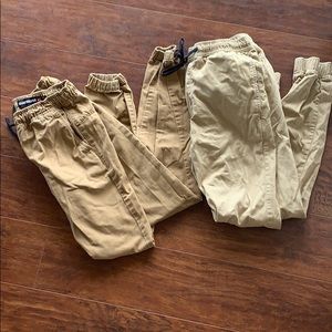 2 size small Khaki Joggers